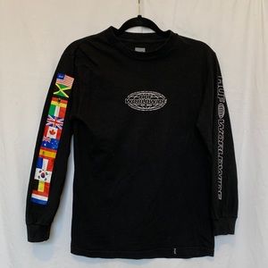 Mens HUF long sleeve tshirt